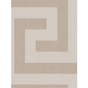 Seabrook Designs NE50008 Nouveau Luxe Silver and Taupe Vogue Wallpaper